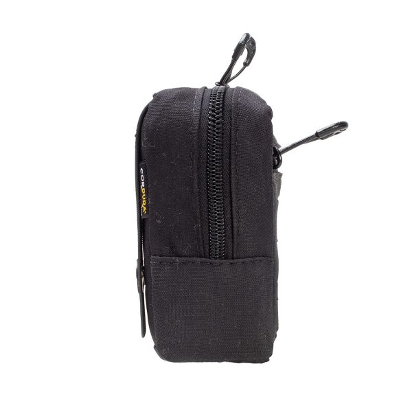 Bolso Modular Horizontal 2 Zip Laser Cut - Preto