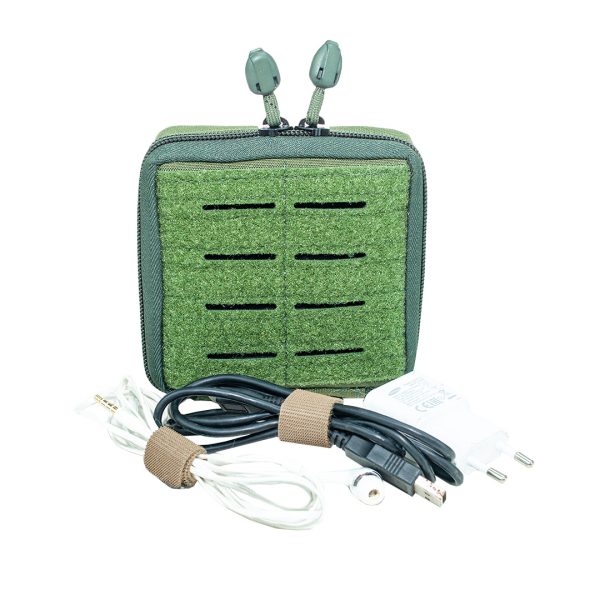 Bolso kit celular verde