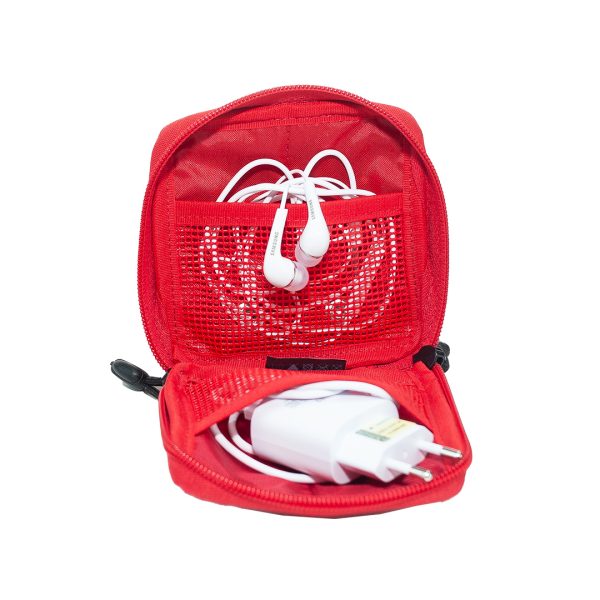 Bolso kit celular vermelho