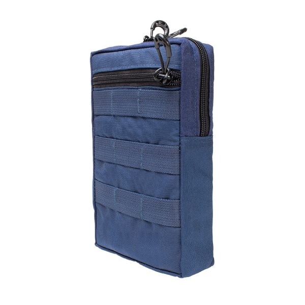 Bolso Modular Vertical 2 zipers - Azul