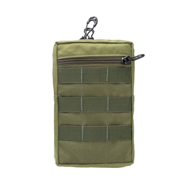 Bolso Modular Vertical 2 zip - Verde