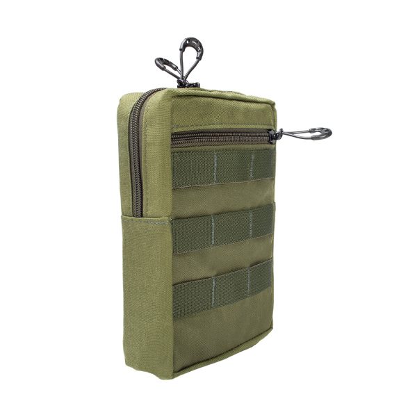 Bolso Modular Vertical 2 zip - Verde