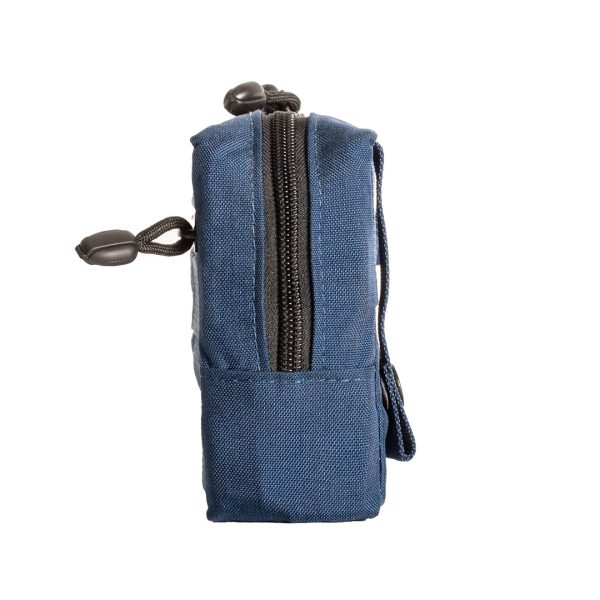 Bolso Modular Horizontal 2 Zip - Azul