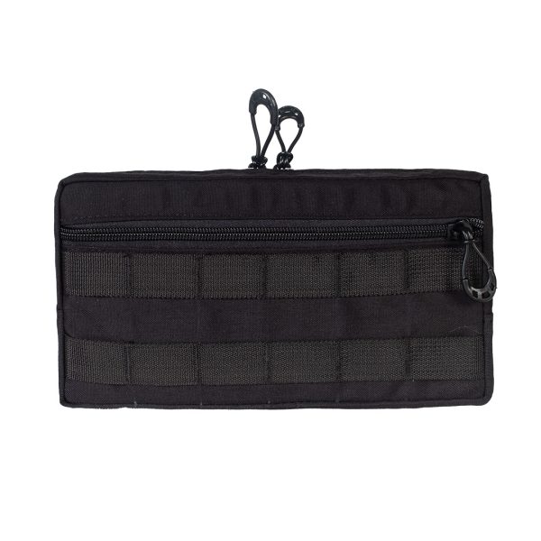 Bolso Modular Horizontal 2 zip - Preto