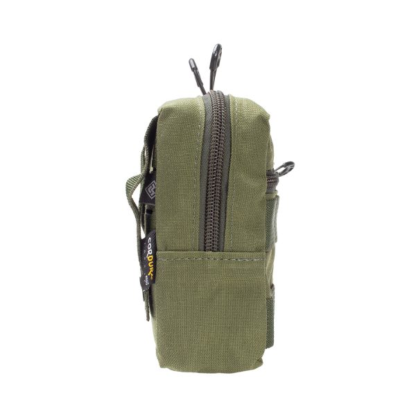 Bolso Modular Horizontal 2 zip - Verde