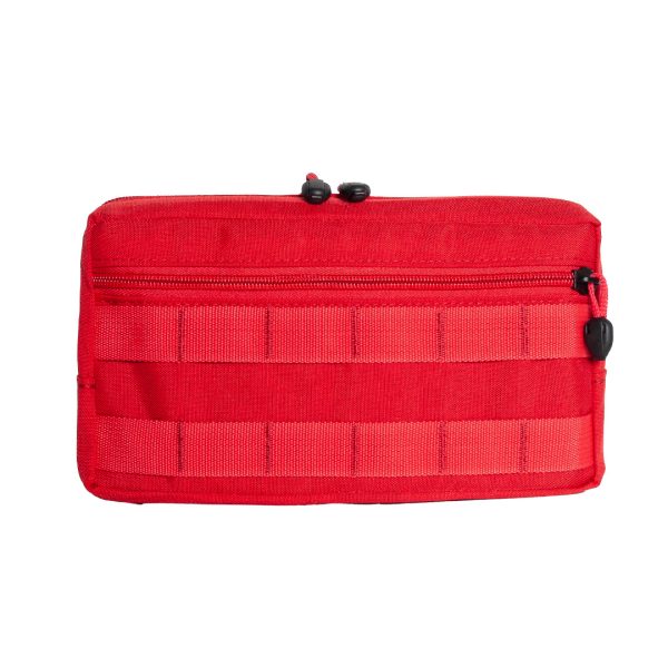 Bolso Modular Horizontal 2 Zip - Vermelho