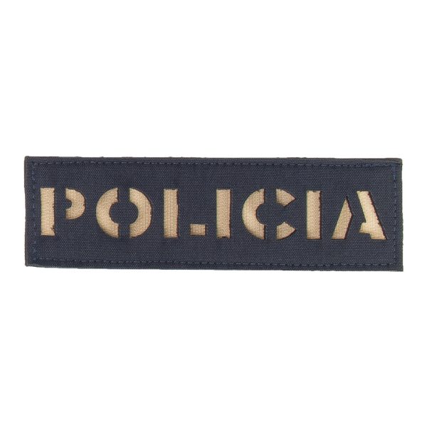 Patch policia Laser Cut