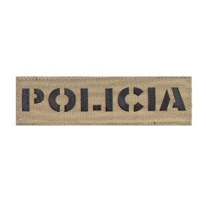 Patch policia Laser Cut