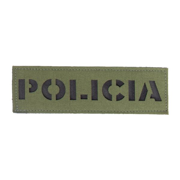 Patch policia Laser Cut