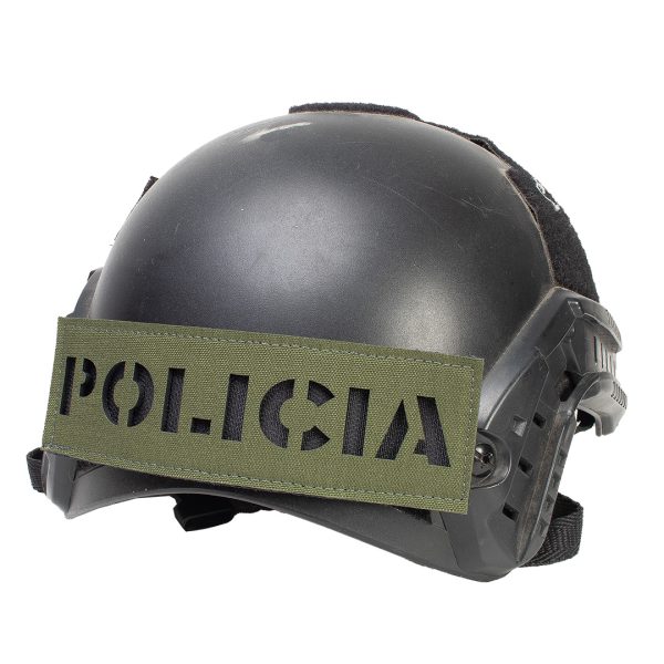 Patch policia Laser Cut