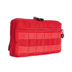 Bolso Modular Horizontal 2 Zip - Vermelho